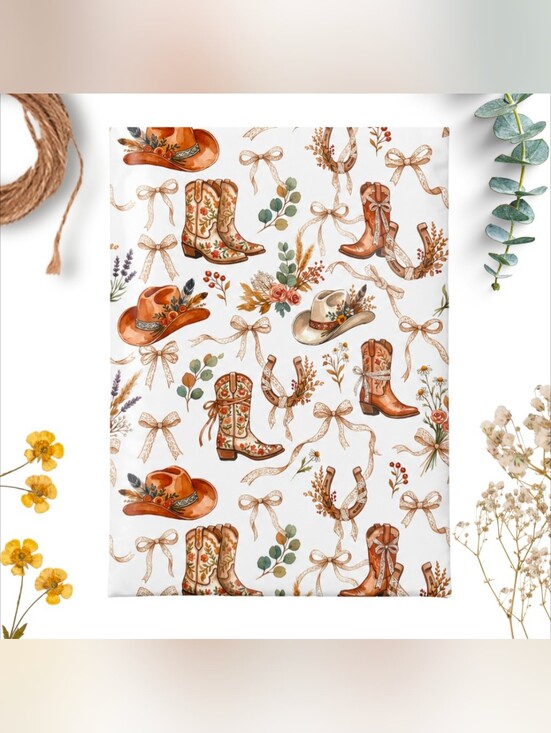 Other - 20 14X17 Poly Mailers Cow Girl